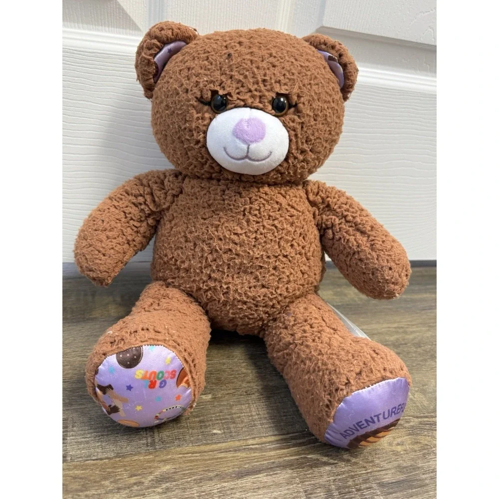 Build A Bear Brown Bear Girl Scout Adventurefuls Edition Plush 16in 031511
